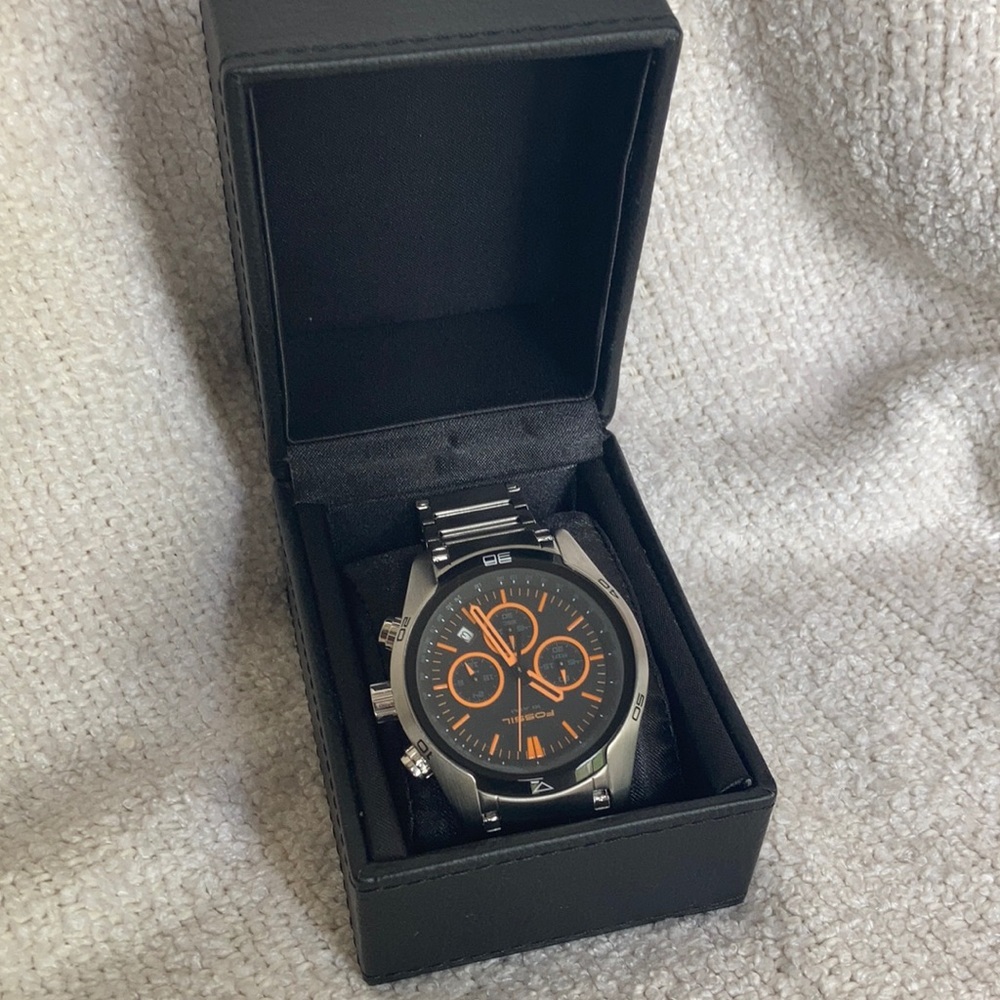 Men’s stainless steel Fossil Watch